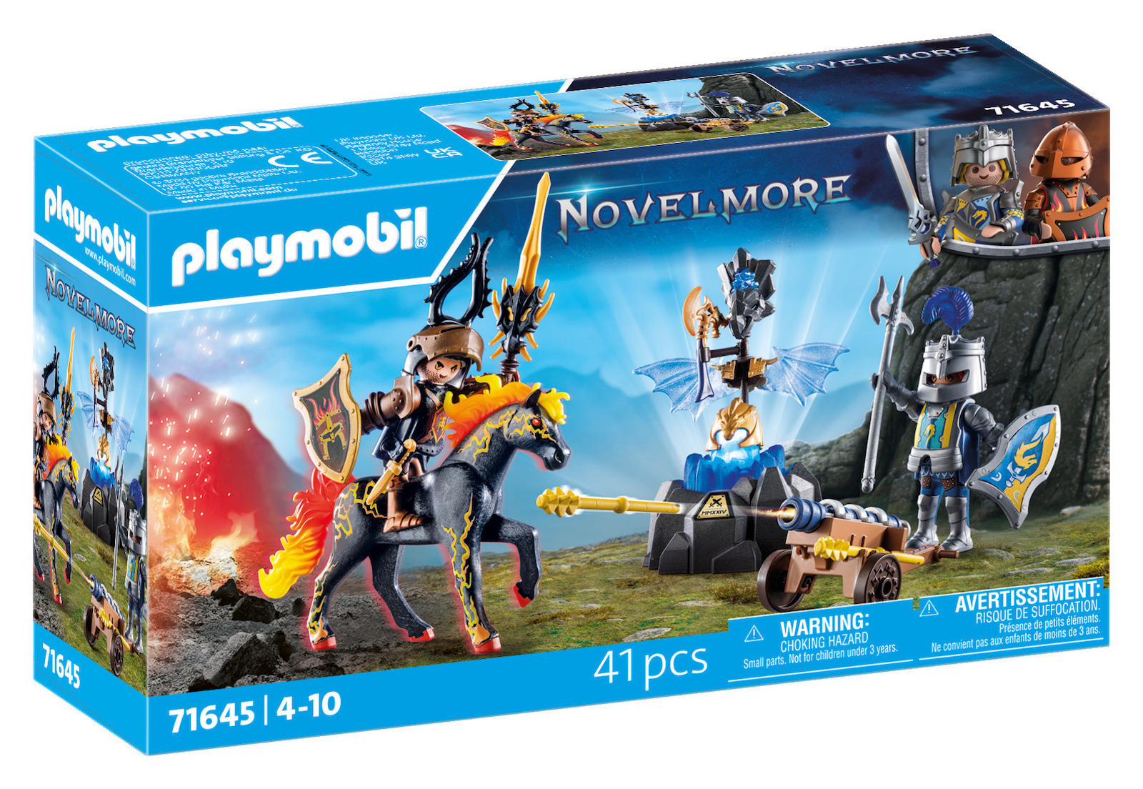 Playmobil Novelmore Gardianul Armurii Magice pentru 4-10 ani 71645