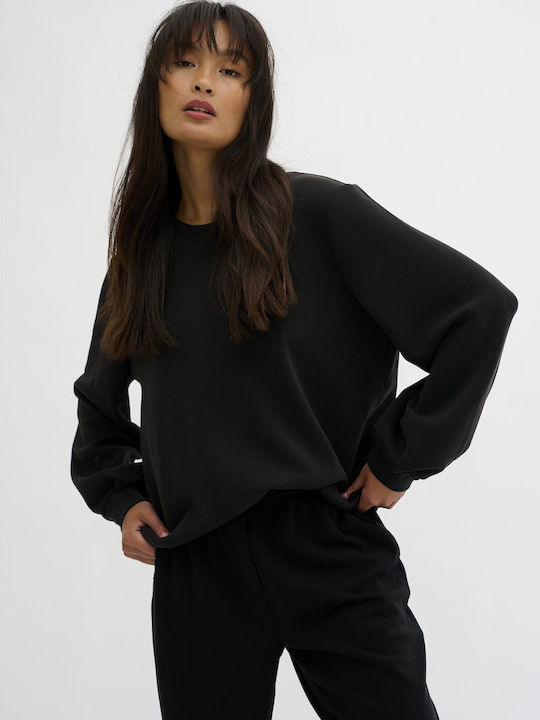 Women's Blouse Long Sleeve Black