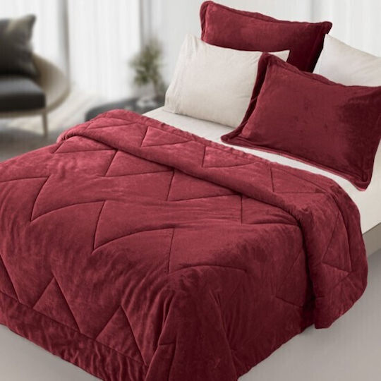 Guy Laroche Duvet Cover Semi-double 180x240cm Drops Wine