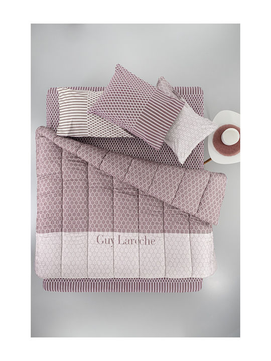Guy Laroche Duvet Queen 220x240cm Galleon Amethyst
