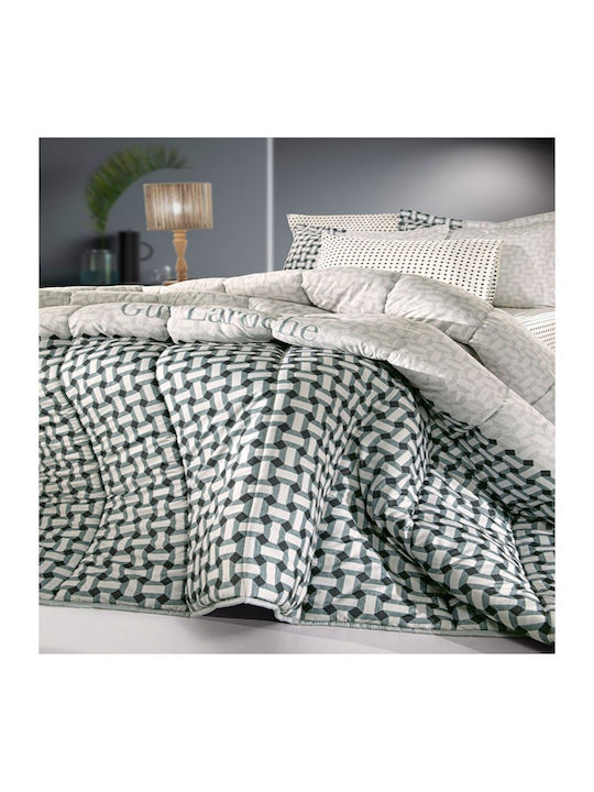 Guy Laroche Duvet Cover Cotton Queen 225x245 Buddha Cement