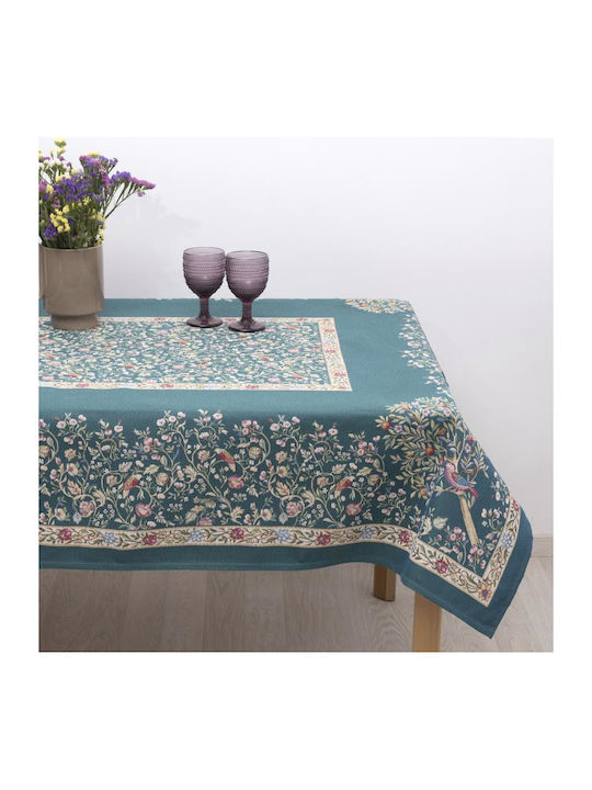 Dimeco Tablecloth Alina Green 140x220cm