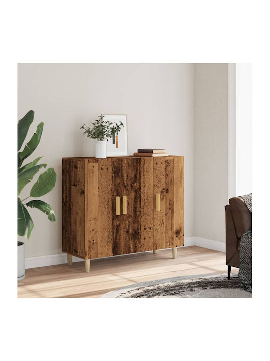 Sideboard Wooden Coffee 90x34x80cm