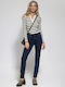 Damenjeans in Schlanker Passform Black