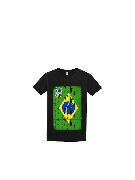 Short-Sleeve Blouse Brazil Black