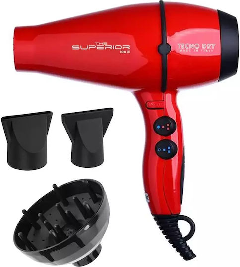 Tecno Dry Ionic Profesional Uscător de Păr 2650W