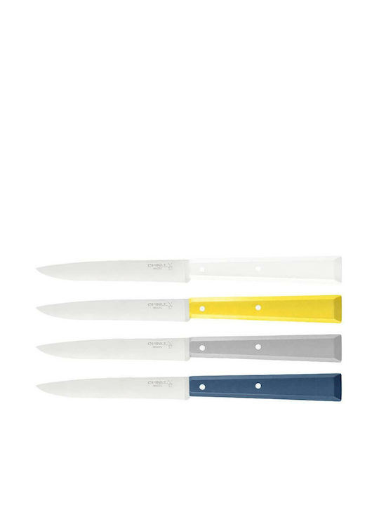 Opinel Μαχαίρια Steak από Ανοξείδωτο Ατσάλι 10.16cm 4τμχ