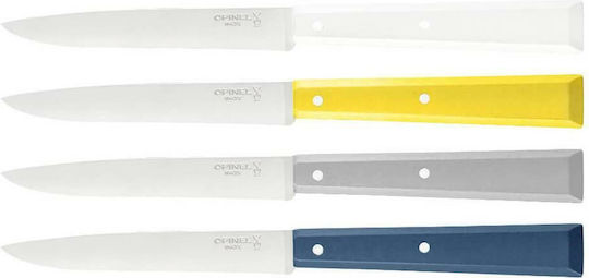 Opinel Bon Appetit Celeste Ножове Пържола от Неръждаема Стомана 10.16см 4 Бройки