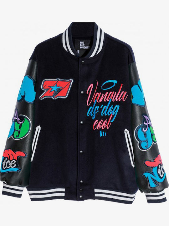 Mod Wave Movement Jacke Bomber Navy