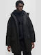 Herren Jacken Wasserdicht Schwarz Mandev2441