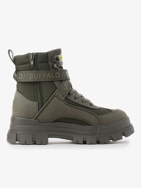 Buffalo Aspha Khaki Men's Boots