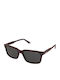 Polaroid Unisex Sunglasses with Burgundy Plastic Frame and Gray Polarized Lens PLD4174/S/X LHF/M9