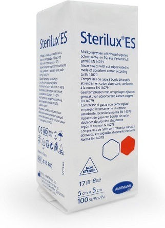 Hartmann Sterilux Non-sterile Gaze 5x5cm 100pcs