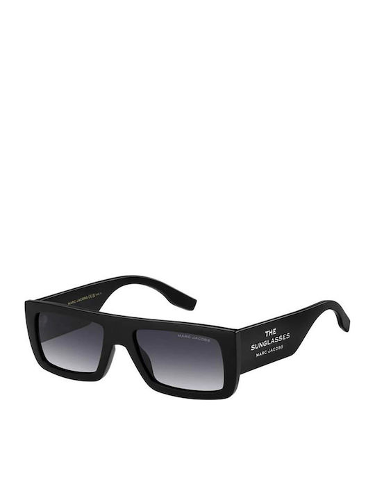 Marc Jacobs Unisex Γυαλιά Ηλίου με Μαύρο Κοκκάλινο Σκελετό και Γκρι Ντεγκραντέ Φακό Marc 775/S 807/9O