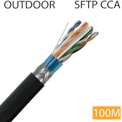 04070056 S/FTP Cat.6 Ethernet Cable 100m Black 04070056 S/FTP Cat.6 Ethernet Cable 100m Black