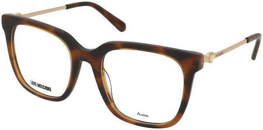 Moschino Γυναικείος Σκελετός Καφέ MOL643 05L