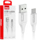 AMiO USB 2.0 Кабел USB-C Мъжки - USB-A Бял 2м 03918