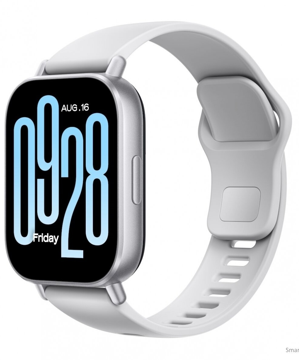 Xiaomi Redmi Watch 5 Active 49mm Αδιάβροχο με Παλμογράφο (Matte Silver) (57766)