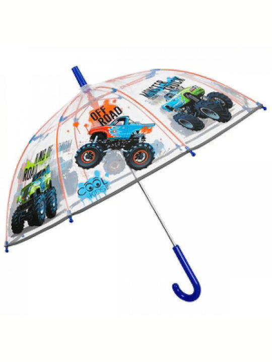 Perletti Umbrella Compact Transparent