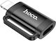 Hoco Μετατροπέας Lightning male σε USB-C female 1τμχ