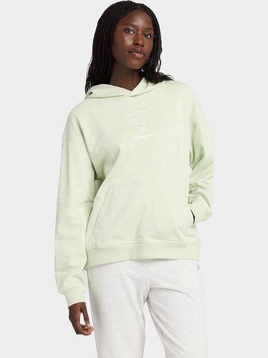New Balance Long Women's Sweatshirt Jacket Hood...