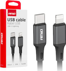 AMiO USB-C to Lightning 20W 1m (03904)