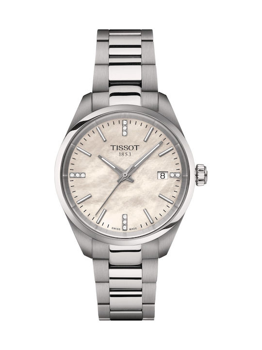 Tissot T-classic Дамски Часовник 34мм Кварцов с...