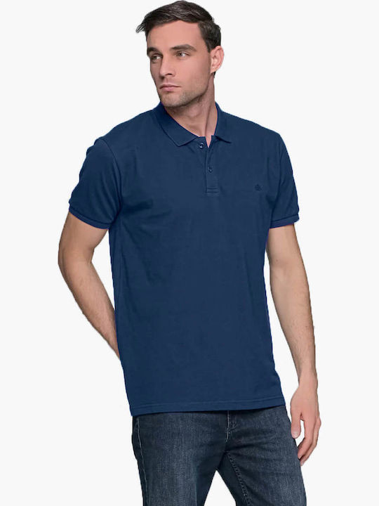 Everbest Polo Μπλούζα Κοντομάνικη Dark Blue