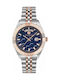 Philipp Plein Superlative Men's Battery Watch With Pink Gold Metal Bracelet