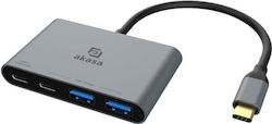 Akasa USB Hub 4 Ports (USB-C)