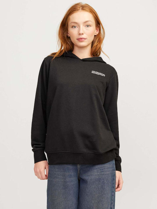 Jack & Jones Women's Sweatshirt Hooded Gray