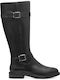 Leather Women's Boots Black