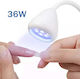 Nail Polish Curing Lamp LED 36W