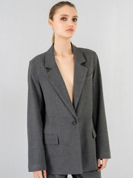 Philosophy Wear Women's Blazer Anthracite