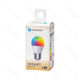 Aigostar Smart LED Bulb 6.5W for Socket E27 and Shape G45 RGB 555lm