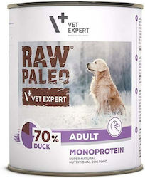 VetExpert Paleo Wet Dog Food in Cans with Duck Grain-Free & Gluten Free 800g VetExpert Paleo Wet Dog Food in Cans with Duck Grain-Free & Gluten Free 800g