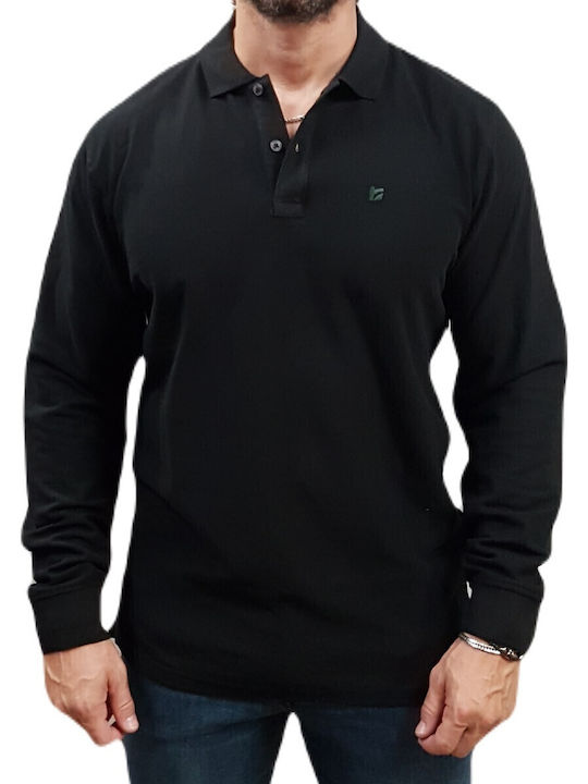 Rebase Polo Bluza Neagră