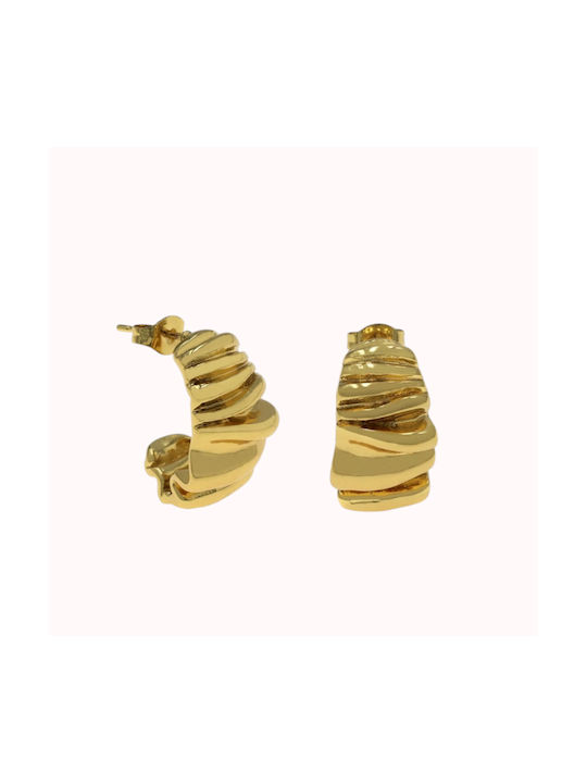 Naya Jewelry Ohrringe aus Stahl Vergoldet
