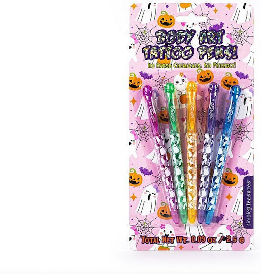 Tri-Coastal Design Body Art Ghosts Στυλό Ballpoint 5τμχ