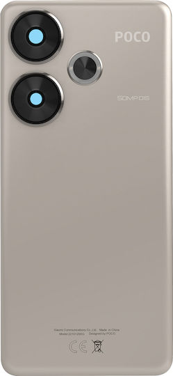 Xiaomi Akkudeckel Xiaomi Poco F6 Original Service Pack Grau