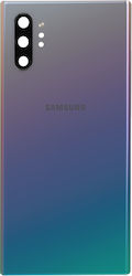 Clappio Replacement Back Cover Samsung Galaxy Note 10 Plus Silver Clappio Replacement Back Cover Samsung Galaxy Note 10 Plus Silver