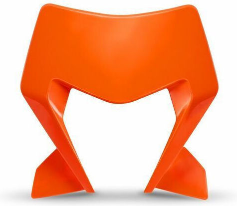 UFO Motorcycle Headlight Cover Orange 1pcs