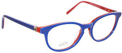 Chick Prescription Eyeglass Frame Blue