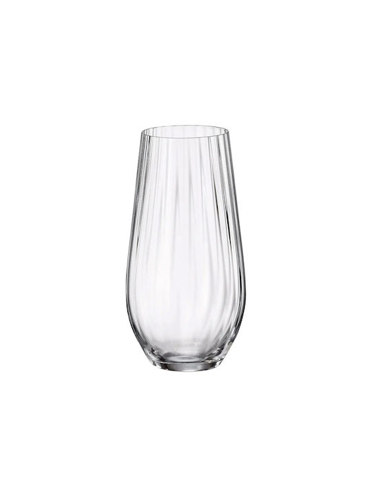 Bohemia Columba Optic Σετ Ποτήρια Νερού από Κρύσταλλο 580ml 6τμχ