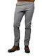 Men's Trousers Chinos Silver Grey