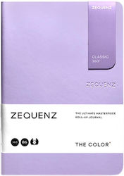 Zequenz Notizbuch 100 Blätter B6 Lila