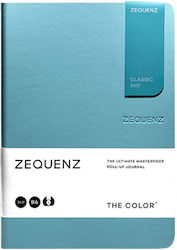 Zequenz Notizbuch 100 Blätter B6 Türkis