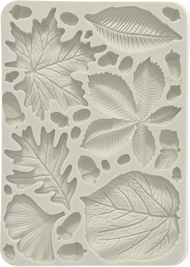 Stamperia Leaves & Mold Silicone for Candle / Clay / Soap / Liquid Glass