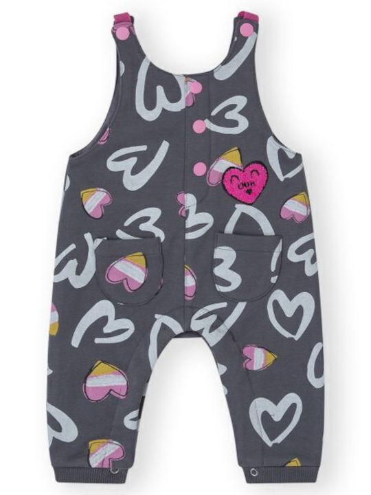 Kids' Overall Grey-anthracite