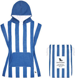 Dock & Bay Kinder Strandponcho Blau 49 x 49cm. ...
